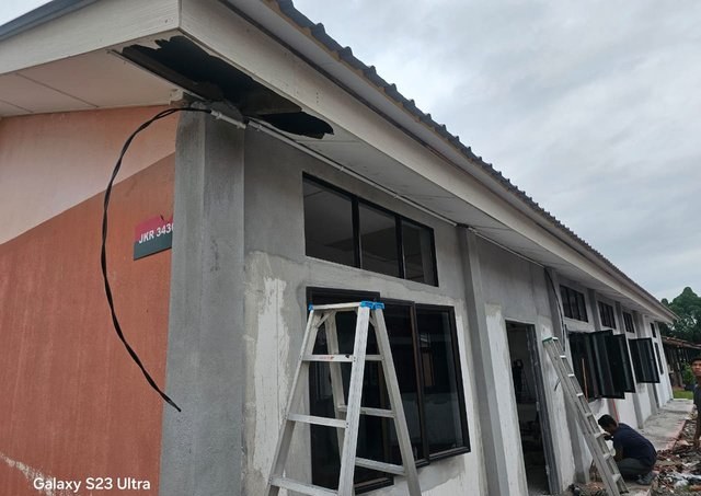 Kerja pendawaian luaran bangunan